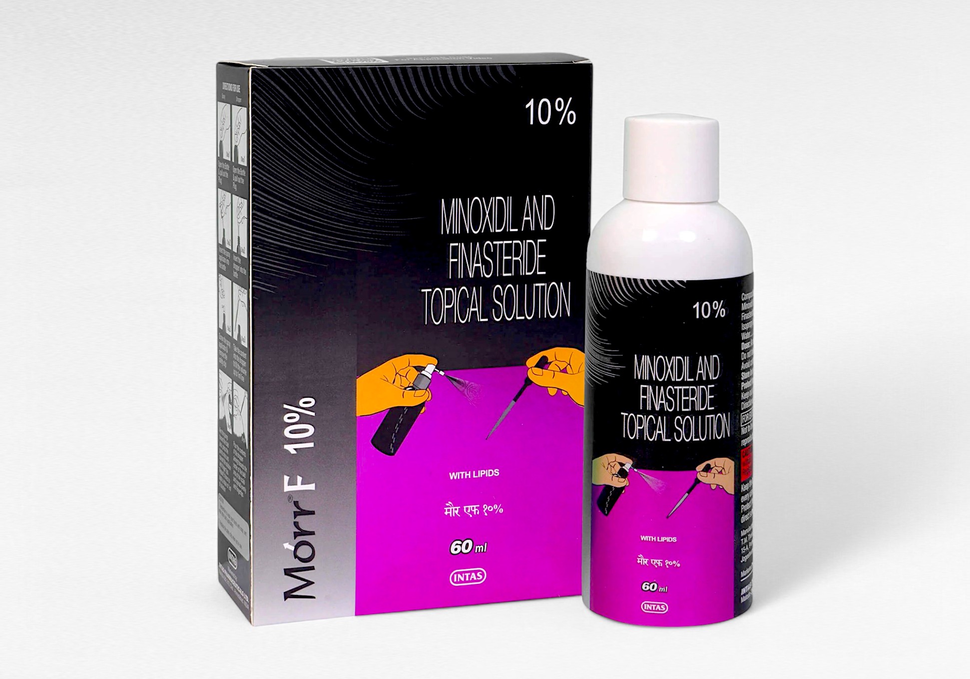 [핀쥬베st]Morr F 10% (뿌리는 피나스테리드+미녹시딜)